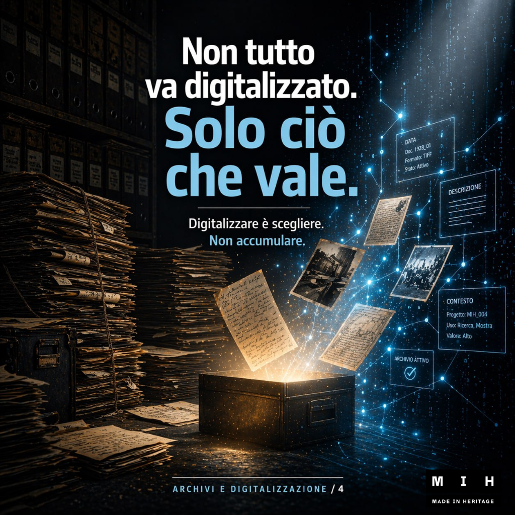 Archivi e digitalizzazione  #4