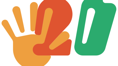 Il logo celebrativo dei 20 anni di mind@ware