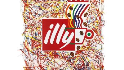 Illy logo JAMES ROSENQUIST
