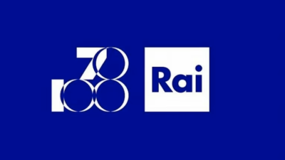 Logo RAI anniversario 100 anni TV e 70 anni Radio