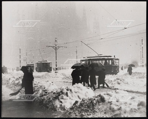 Archivio Storico di ATM nevicata 1985