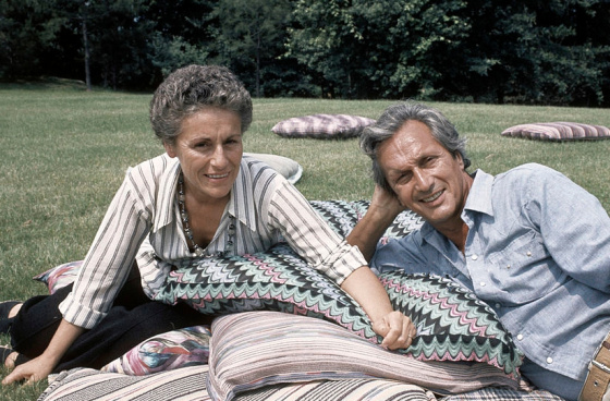 Ottavio e Rosita Missoni