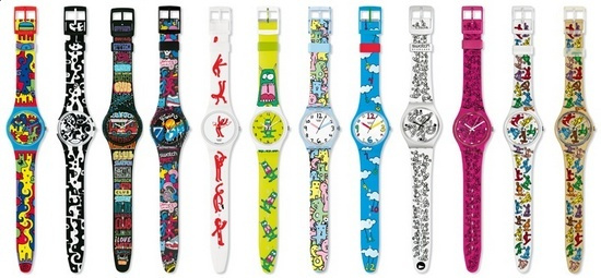 Swatch- prima collezione orologi presentata 1° marzo 1983