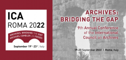 ICA Roma 2022: Archives Bridging the Gap