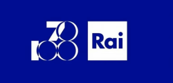 Logo RAI anniversario 100 anni TV e 70 anni Radio